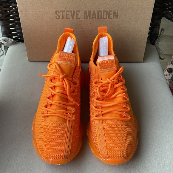 Steve Madden Maxima Orange 12 - Picture 4 of 15